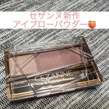 ノーズ&アイブロウパウダー/CEZANNE/パウダーアイブロウを使ったクチコミ(1枚目)