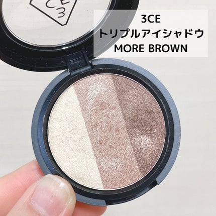 3CE TRIPLE SHADOW/3CE/アイシャドウパレットを使ったクチコミ(2枚目)