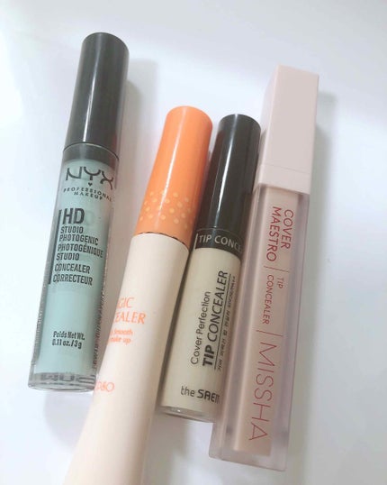 カバーパーフェクション チップコンシーラー/the SAEM/リキッドコンシーラーを使ったクチコミ(1枚目)