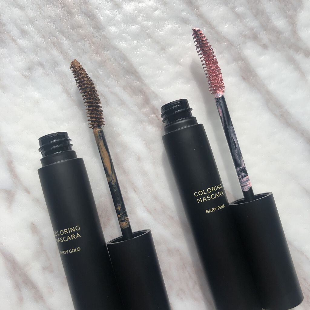 カラーリングマスカラ/uneven/マスカラを使ったクチコミ（2枚目）