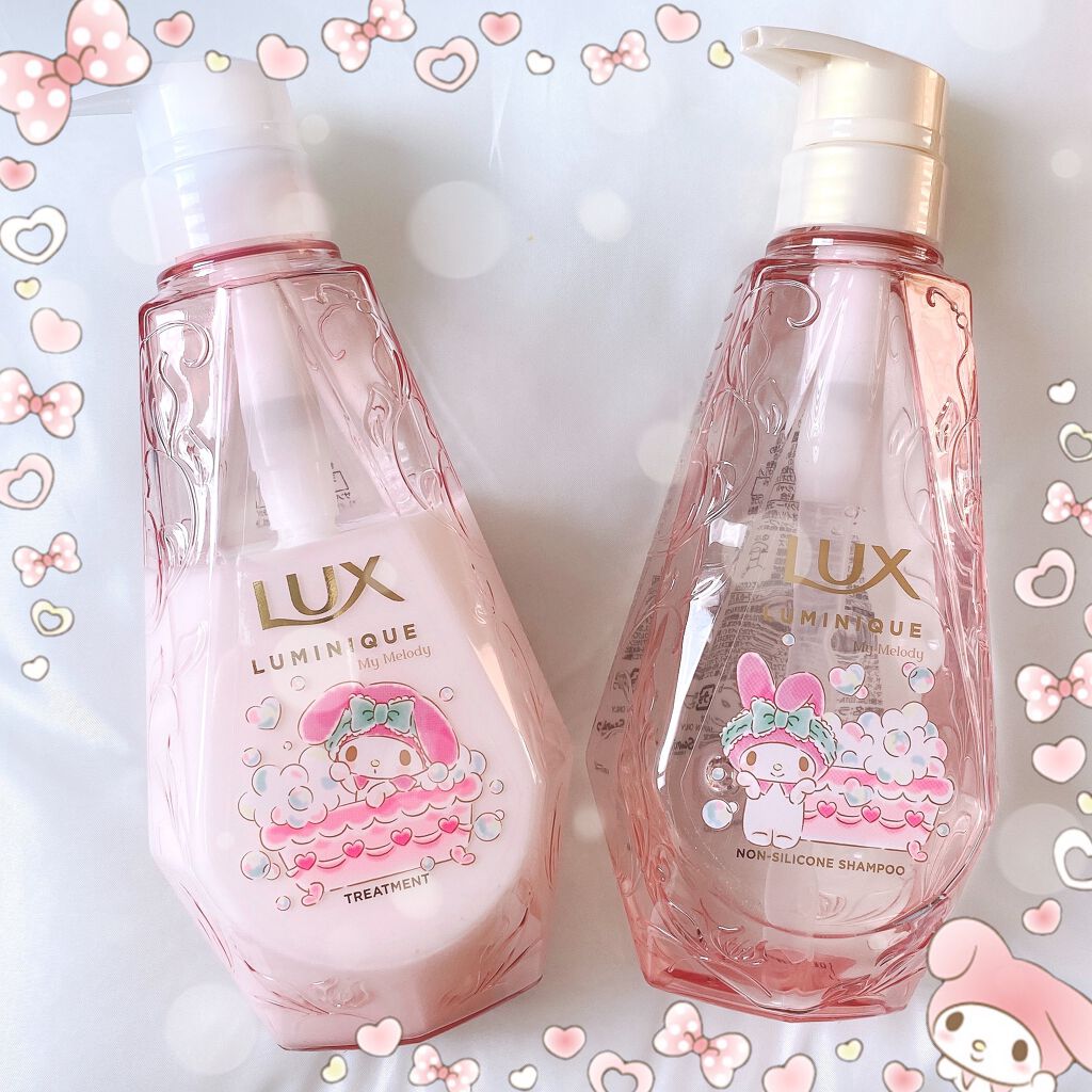 ルミニーク ハピネスブルーム サンリオコラボ ポンプペア/LUX/市販シャンプーを使ったクチコミ（1枚目）