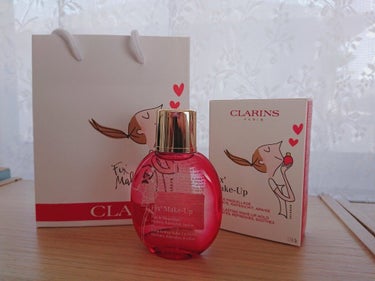 フィックス メイクアップ/CLARINS/ミスト状化粧水を使ったクチコミ（1枚目）