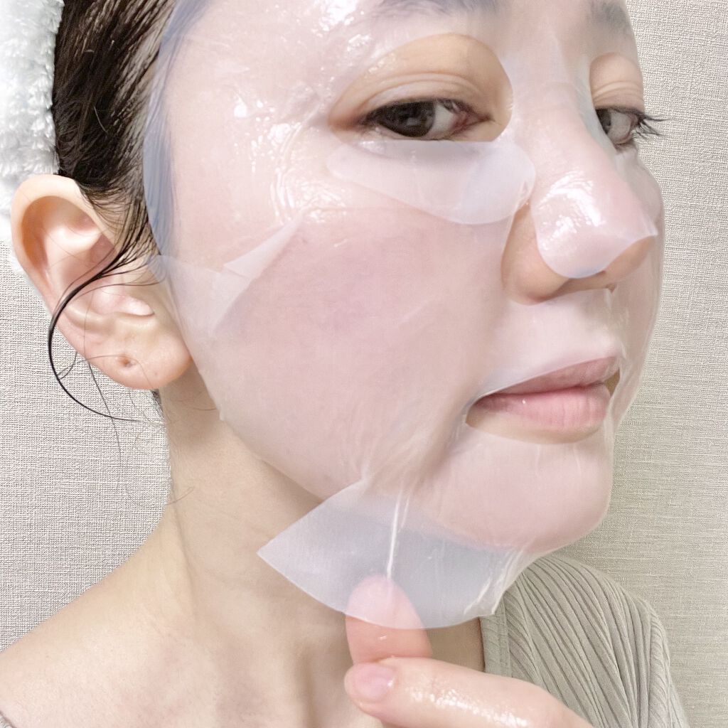 ルーティー モイスチャーマスク 1箱（5枚入り）/LUTY/シートマスク・パックを使ったクチコミ（2枚目）