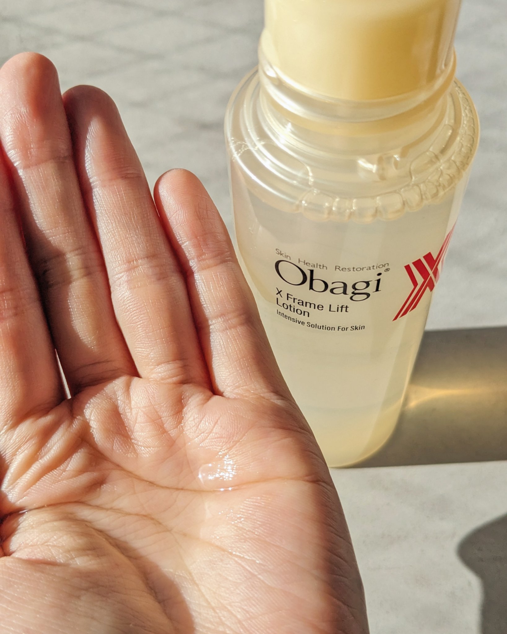 オバジX フレームリフトローション/オバジ/化粧水を使ったクチコミ（2枚目）