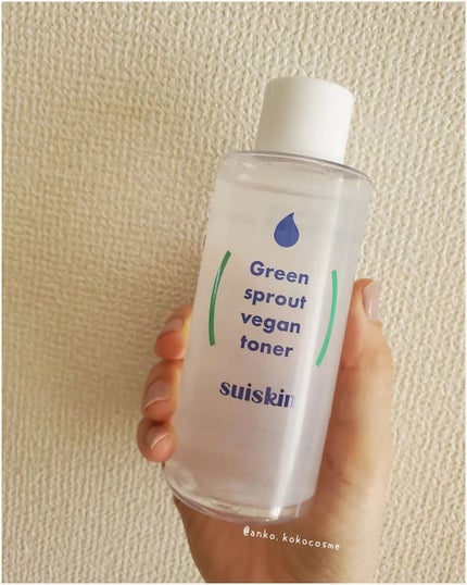 Green sprout vegan toner/suiskin/化粧水を使ったクチコミ(6枚目)