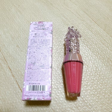 ジルスチュアート　クリスタルブルーム　リップブーケ セラム 106 sakura dusk＜サクラブーケ＞ （限定））/JILL STUART/リップケア・リップクリームを使ったクチコミ（2枚目）