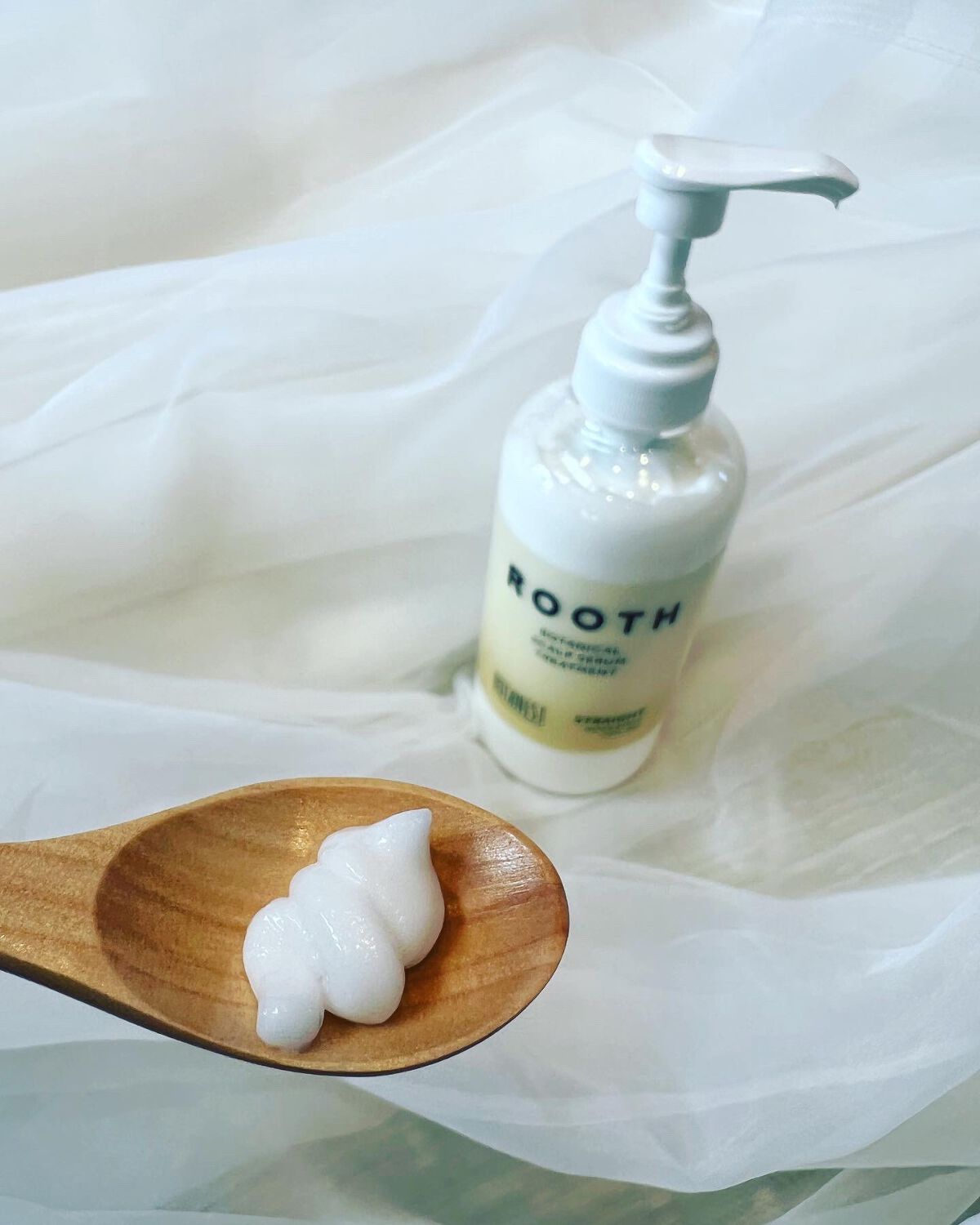 ルース ボタニカルスカルプセラム シャンプー・トリートメント（ストレート）/BOTANIST/市販シャンプーを使ったクチコミ（3枚目）