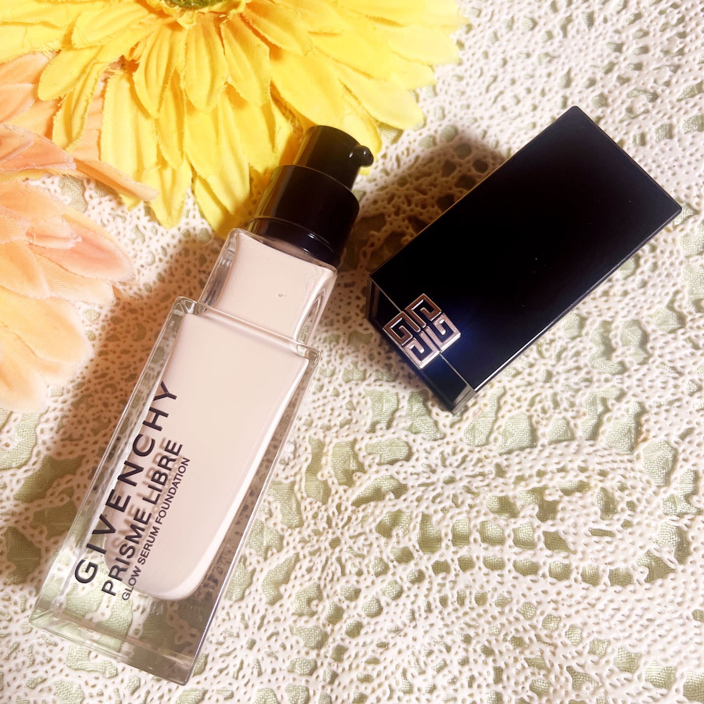 プリズム・リーブル・グロウ・セラム・ ファンデーション/GIVENCHY/リキッドファンデーションを使ったクチコミ(2枚目)