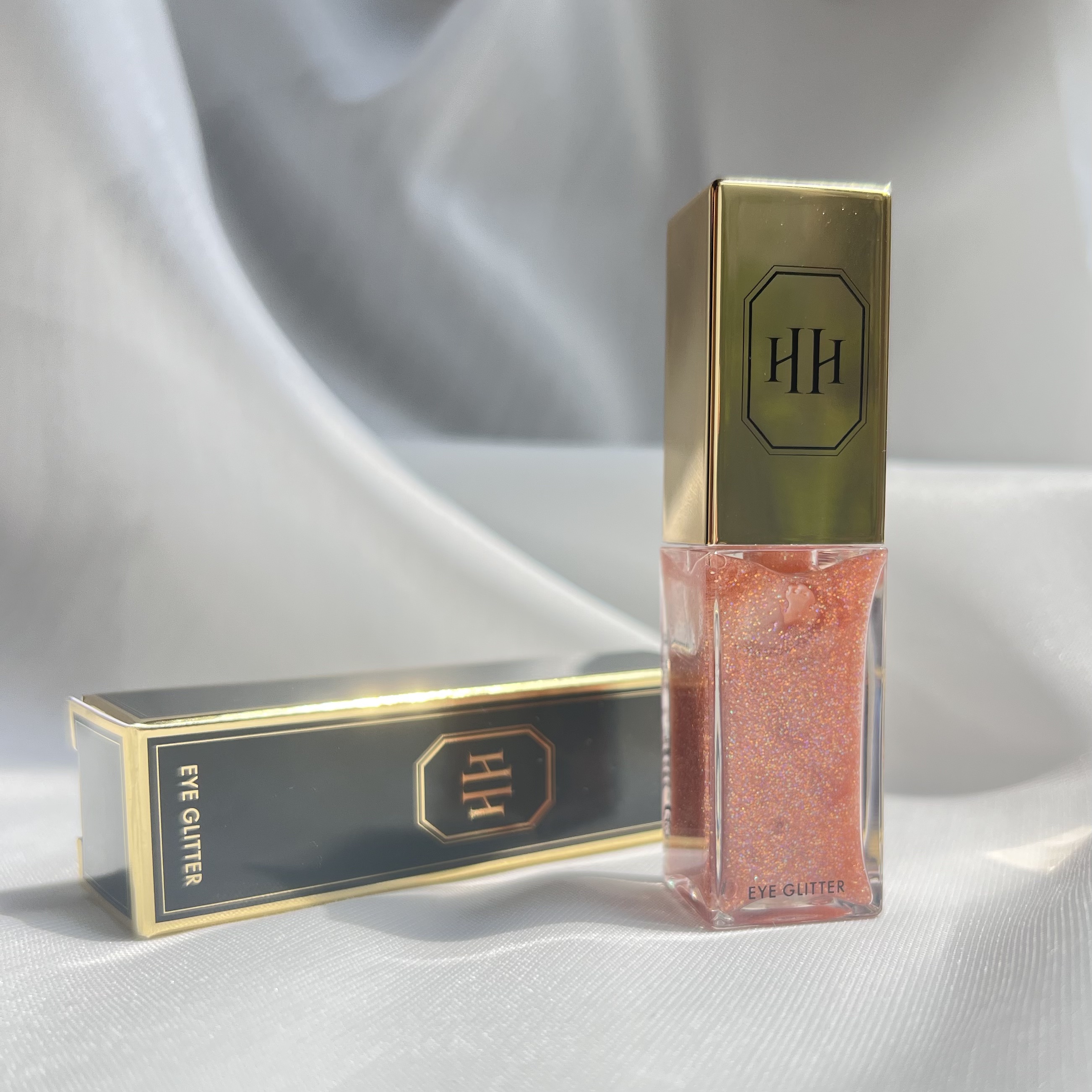 ラ・メイクハイアルアイズ #bubble pink/H×H/ジェル・クリームアイシャドウを使ったクチコミ（1枚目）