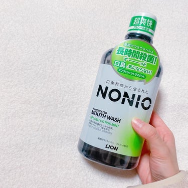 NONIOマウスウォッシュ スプラッシュシトラスミント 600ml/NONIO/マウスウォッシュ・スプレーを使ったクチコミ（1枚目）