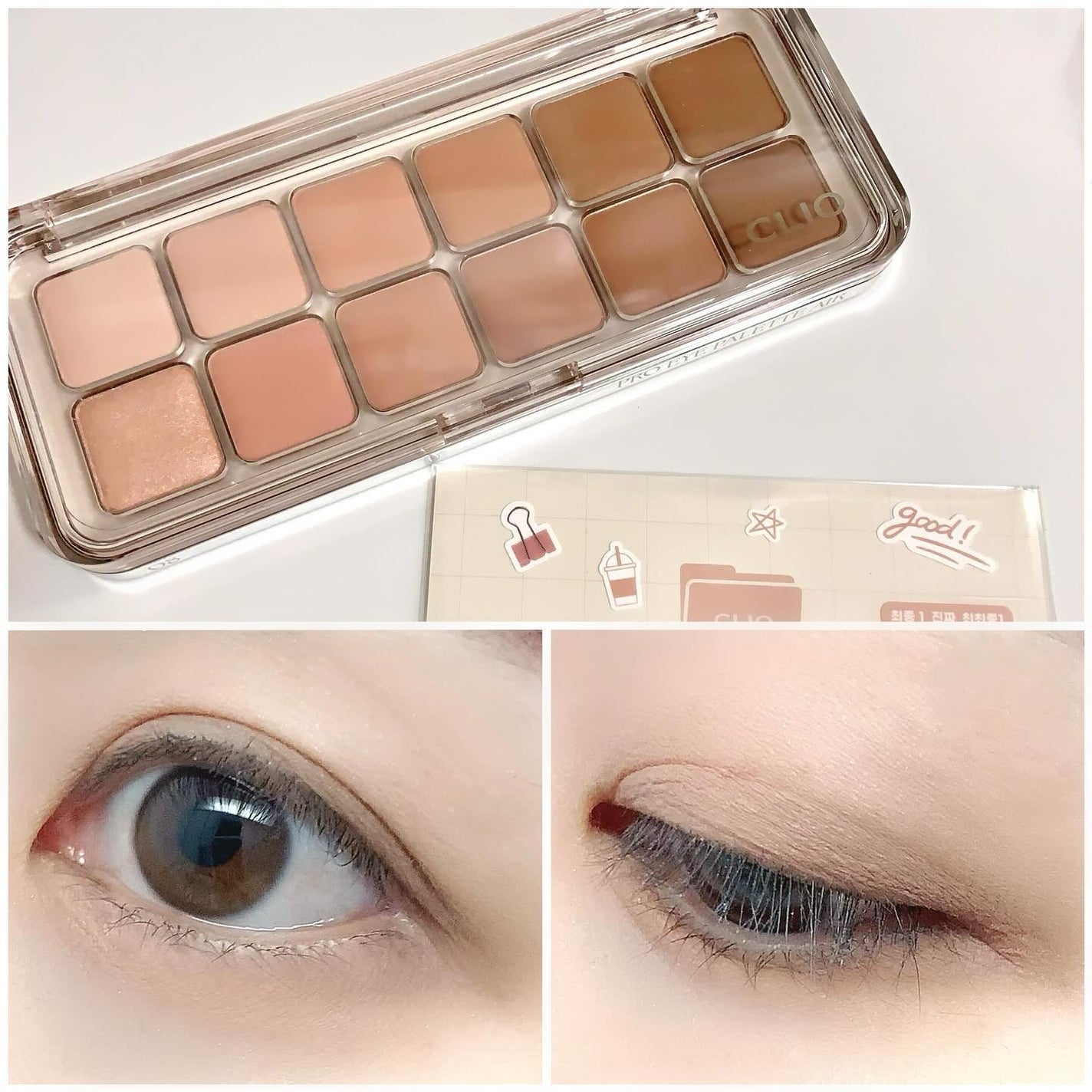 プロ アイ パレット エアー/CLIO/アイシャドウパレットを使ったクチコミ(7枚目)