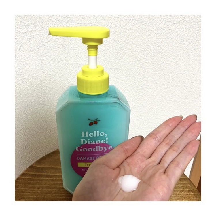 ハローダイアン グッバイ ダメージリペア シャンプー/トリートメント/ダイアン/市販シャンプーを使ったクチコミ（3枚目）