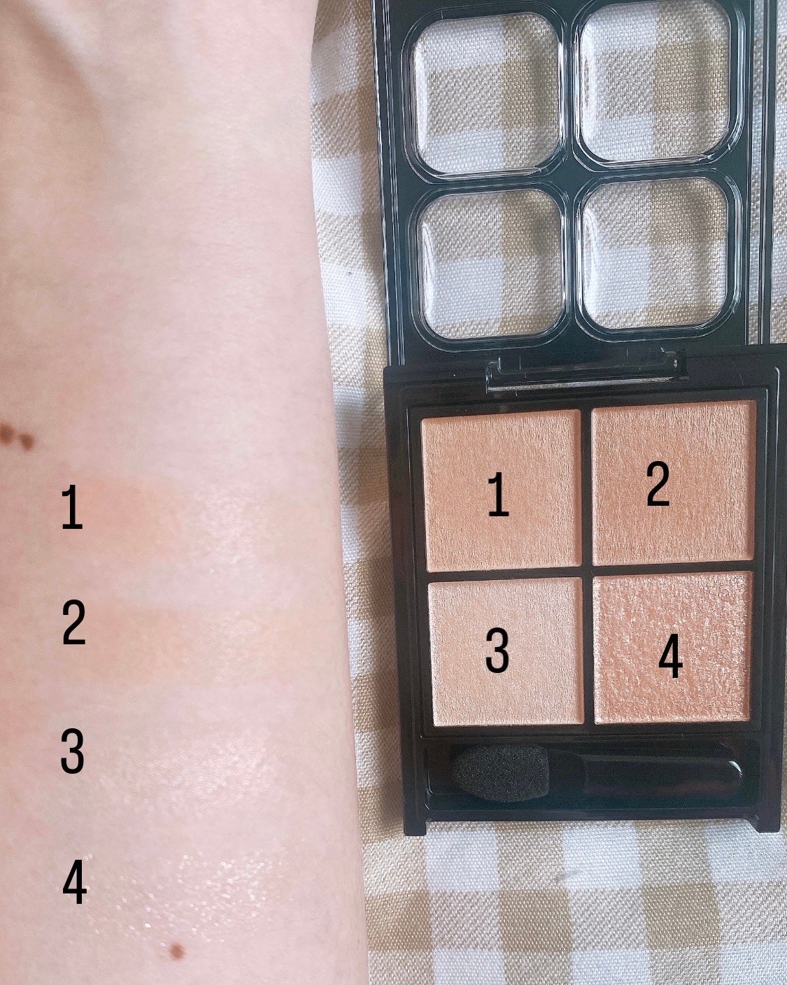 ケイト ポッピングシルエットシャドウ/KATE/アイシャドウパレットを使ったクチコミ(2枚目)