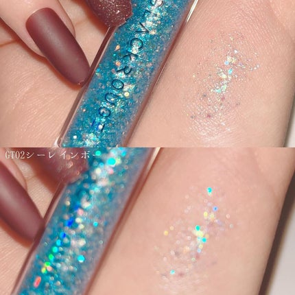 パールブリーアイグリッター/BLACK ROUGE/グリッターを使ったクチコミ(5枚目)