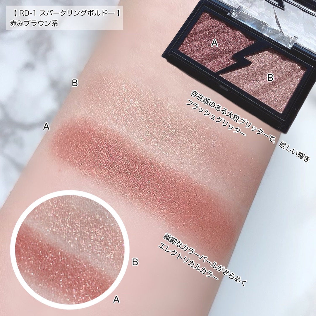 エレクトリックショックアイズ /KATE/アイシャドウパレットを使ったクチコミ（3枚目）