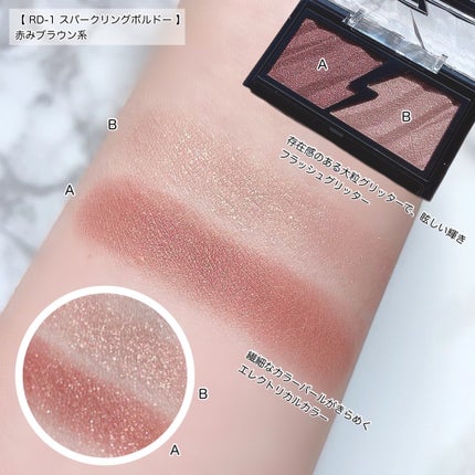 エレクトリックショックアイズ /KATE/アイシャドウパレットを使ったクチコミ(3枚目)