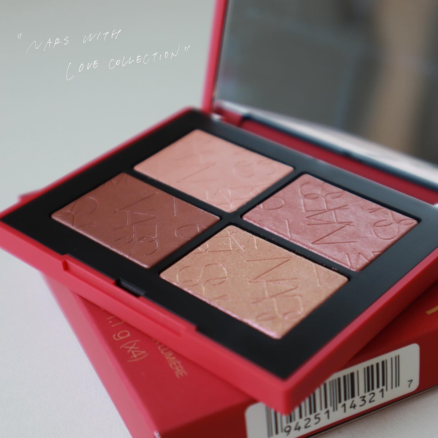 ライトリフレクティング クワッドアイシャドー/NARS/アイシャドウパレットを使ったクチコミ(1枚目)