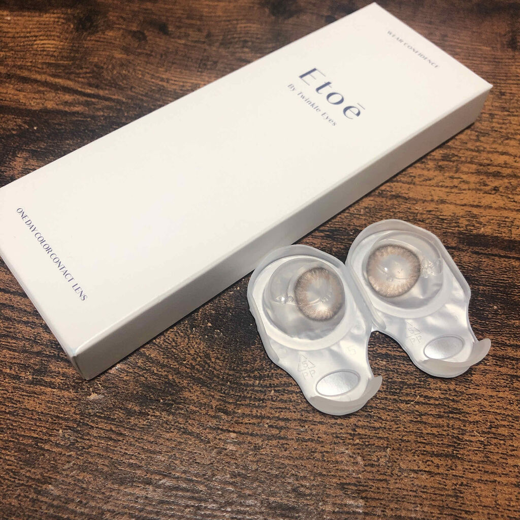 1day Etoē /Etoe By Twinkle Eyes/ワンデー（１DAY）カラコンを使ったクチコミ（2枚目）