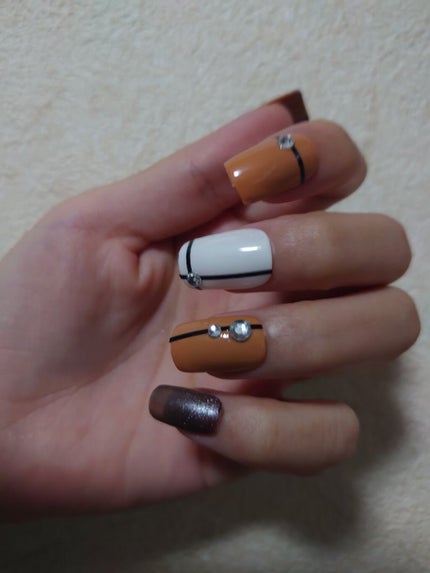 ジェルネイル(ライト対応)/セリア/ジェルネイルを使ったクチコミ(2枚目)