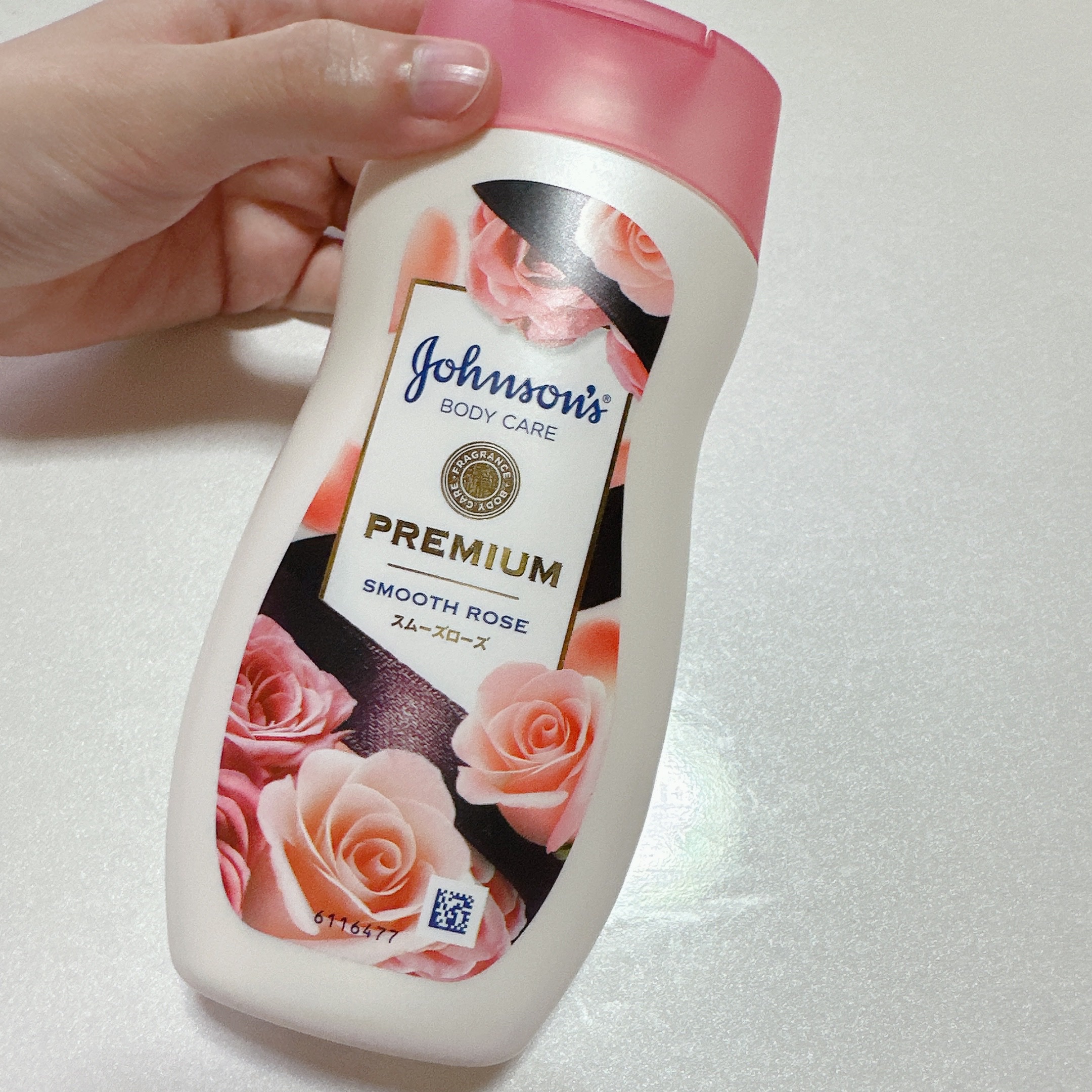 プレミアム ローション スムーズローズ/ジョンソンボディケア/ボディローションを使ったクチコミ（2枚目）