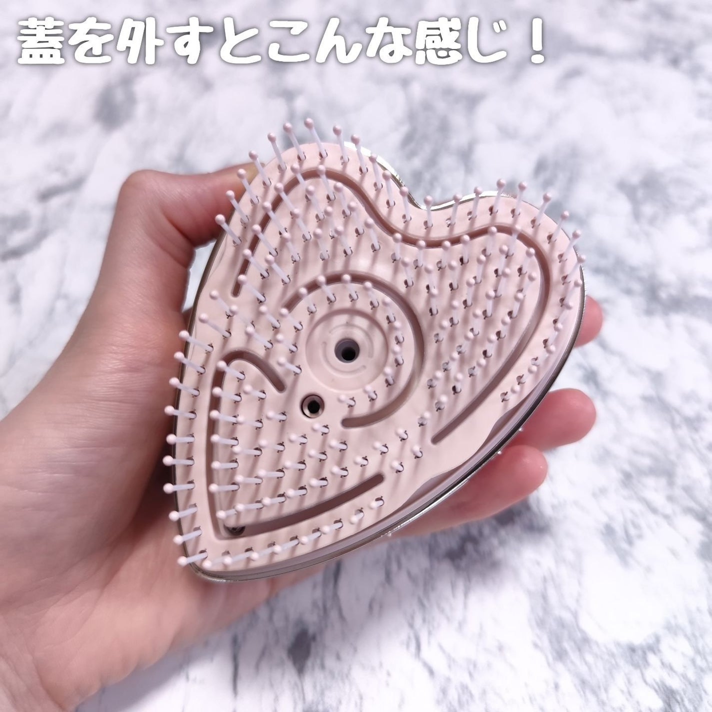 グロウケアブラシ/ANLAN/ヘアブラシを使ったクチコミ(4枚目)