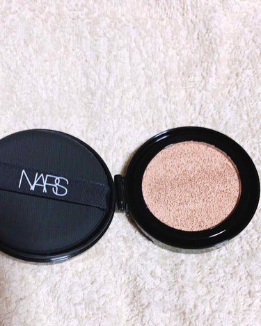 ナチュラルラディアント ロングウェア クッションファンデーション/NARS/クッションファンデーションを使ったクチコミ（2枚目）