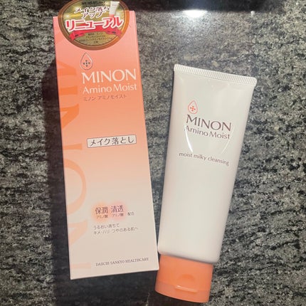 ミノン アミノモイスト モイストミルキィ クレンジング/ミノン/ミルククレンジングを使ったクチコミ(1枚目)