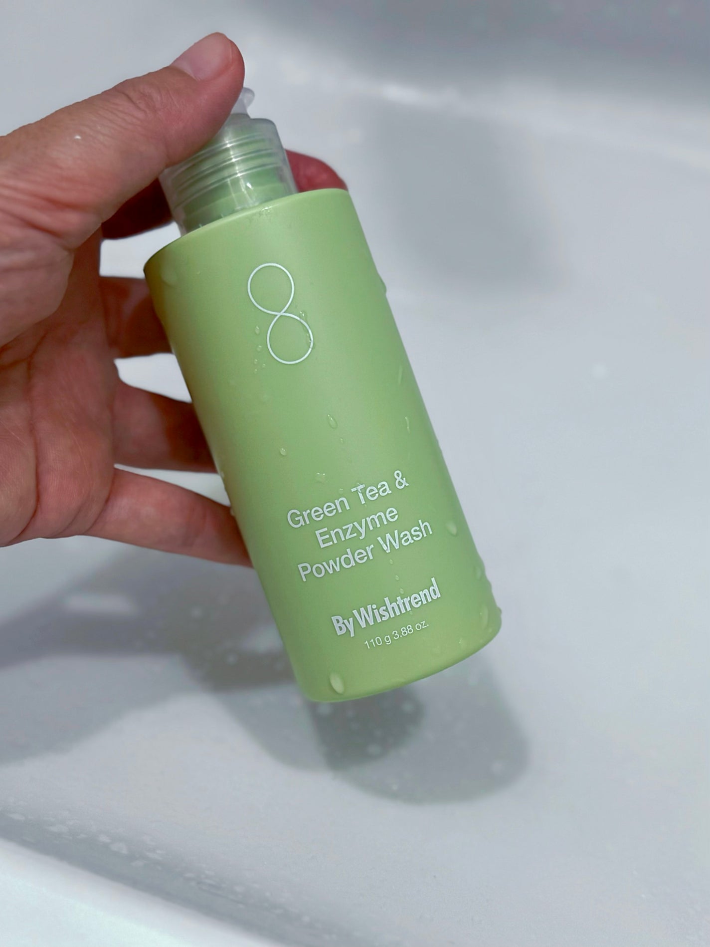 yuminsummer on LIPS 「飲まない緑茶🙌なめらか洗顔は緑茶パウダーで💚緑茶パウダー&パ..」(5枚目)