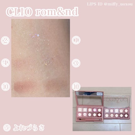 プロ アイ パレット/CLIO/アイシャドウパレットを使ったクチコミ(5枚目)