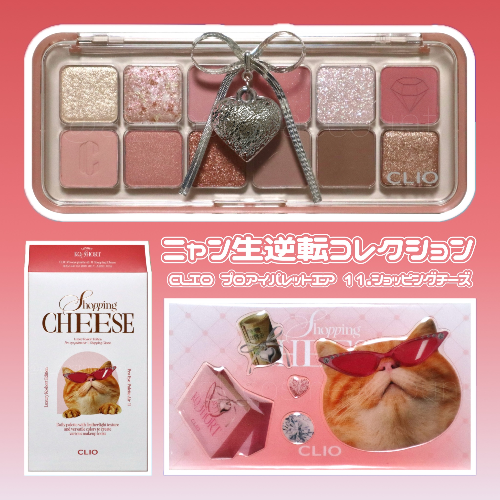 プロ アイ パレット エアー/CLIO/アイシャドウパレットを使ったクチコミ（1枚目）