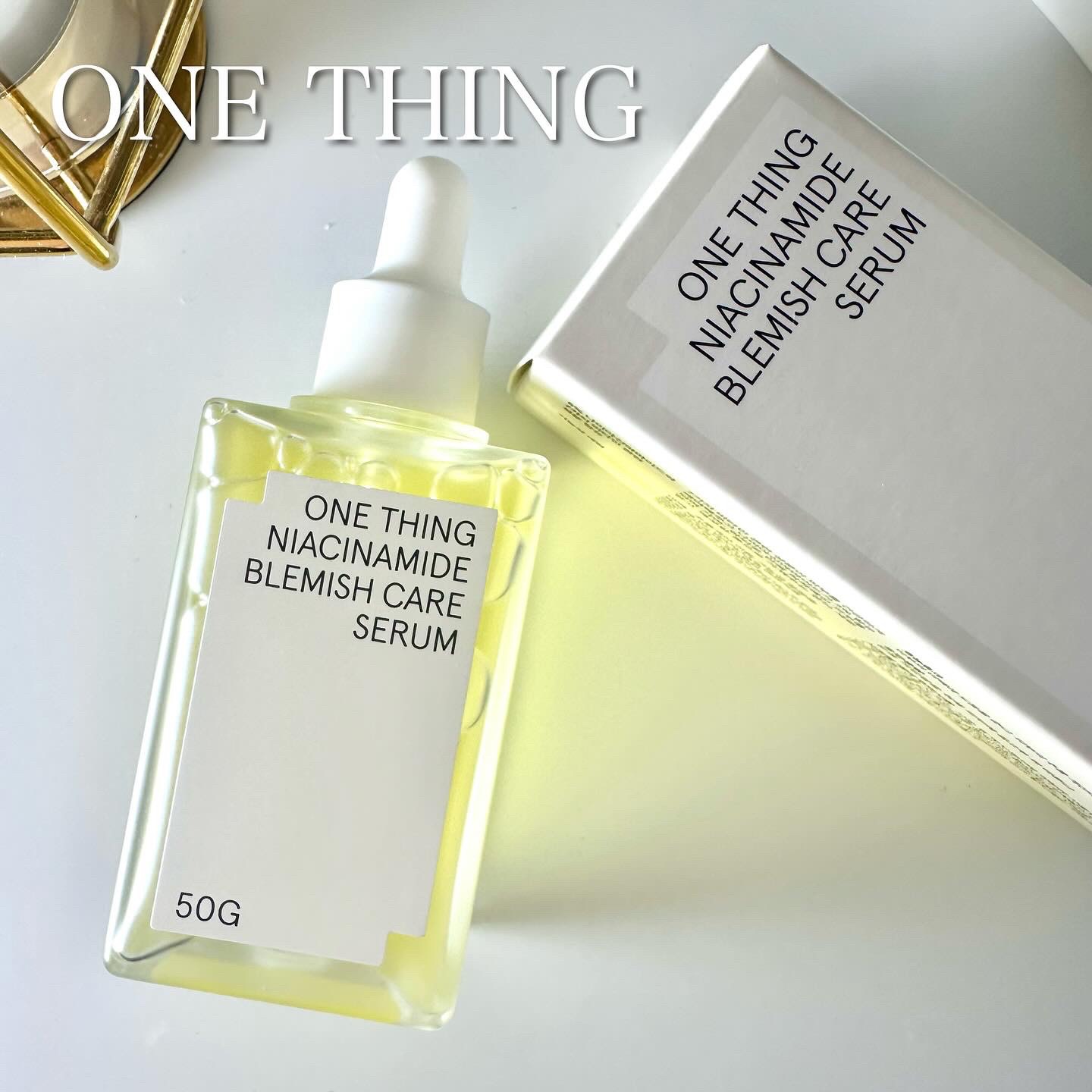 ナイアシンアミドブレミッシュケアセラム/ONE THING/美容液を使ったクチコミ（1枚目）