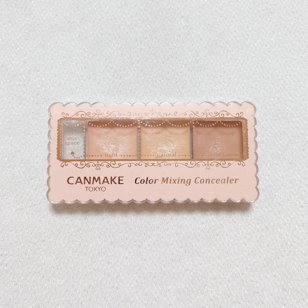 カラーミキシングコンシーラー/キャンメイク/パレットコンシーラーを使ったクチコミ(1枚目)