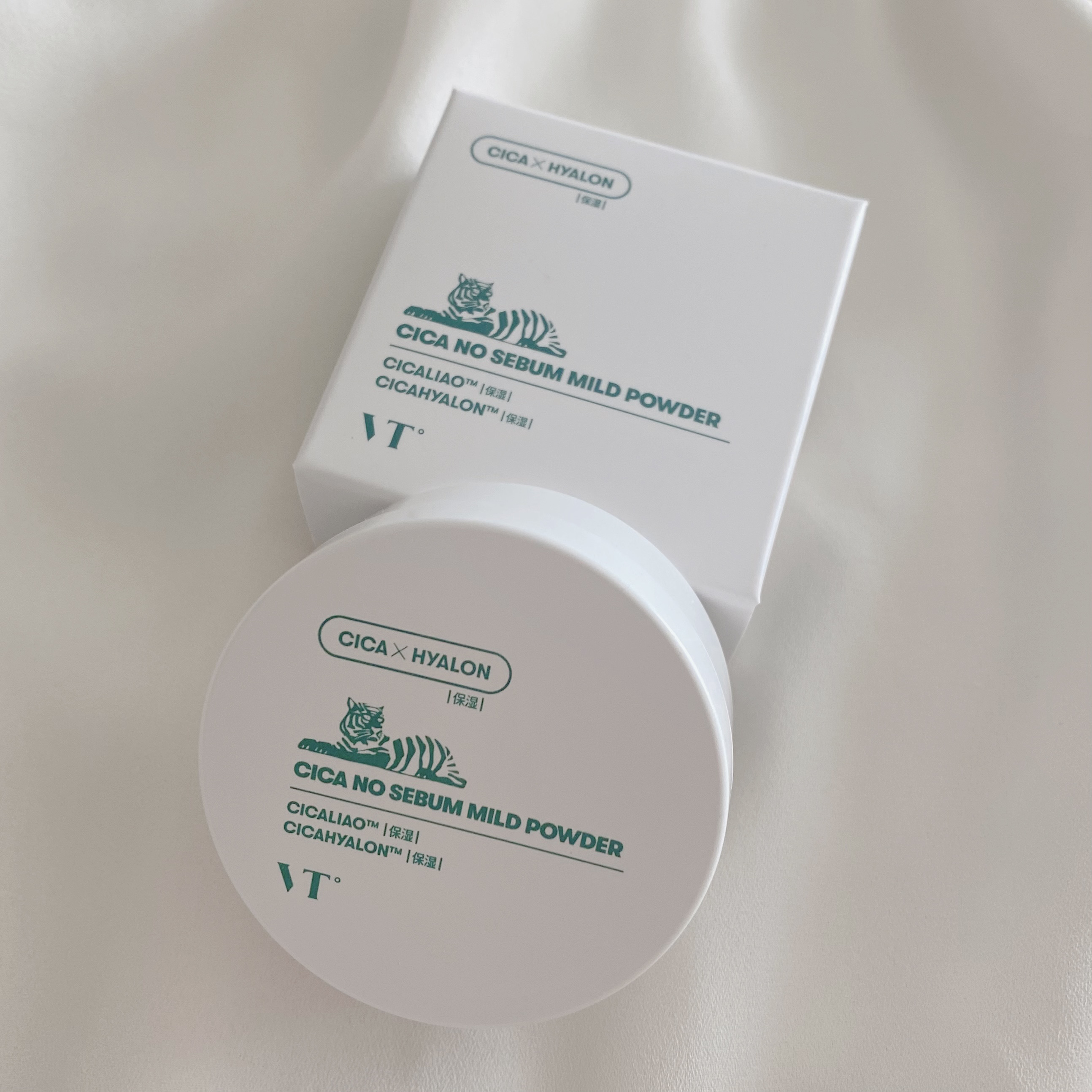 CICA ノーセバム マイルドパウダー/VT/ルースパウダーを使ったクチコミ（1枚目）