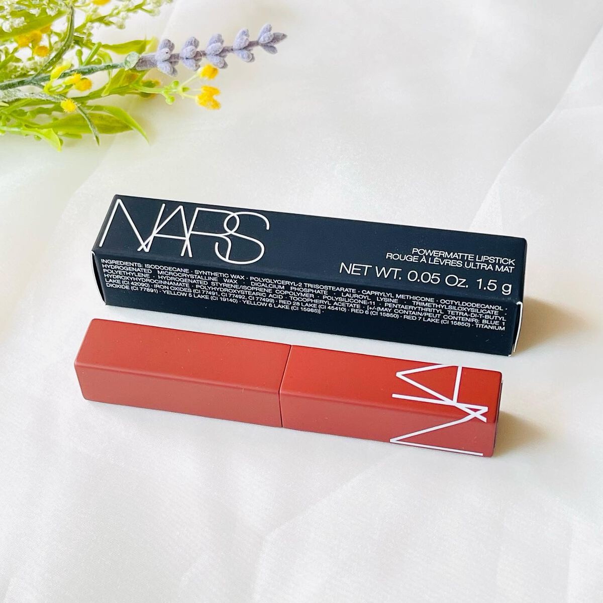 パワーマット リップスティック/NARS/口紅を使ったクチコミ(2枚目)