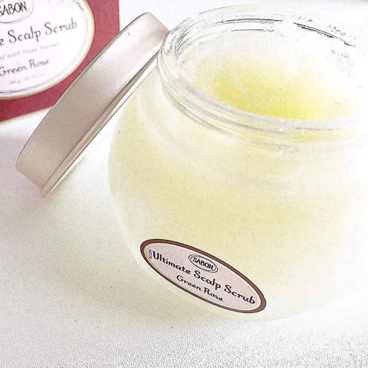 ヘッドスクラブ グリーン・ローズ/SABON/ヘッドスクラブを使ったクチコミ(1枚目)