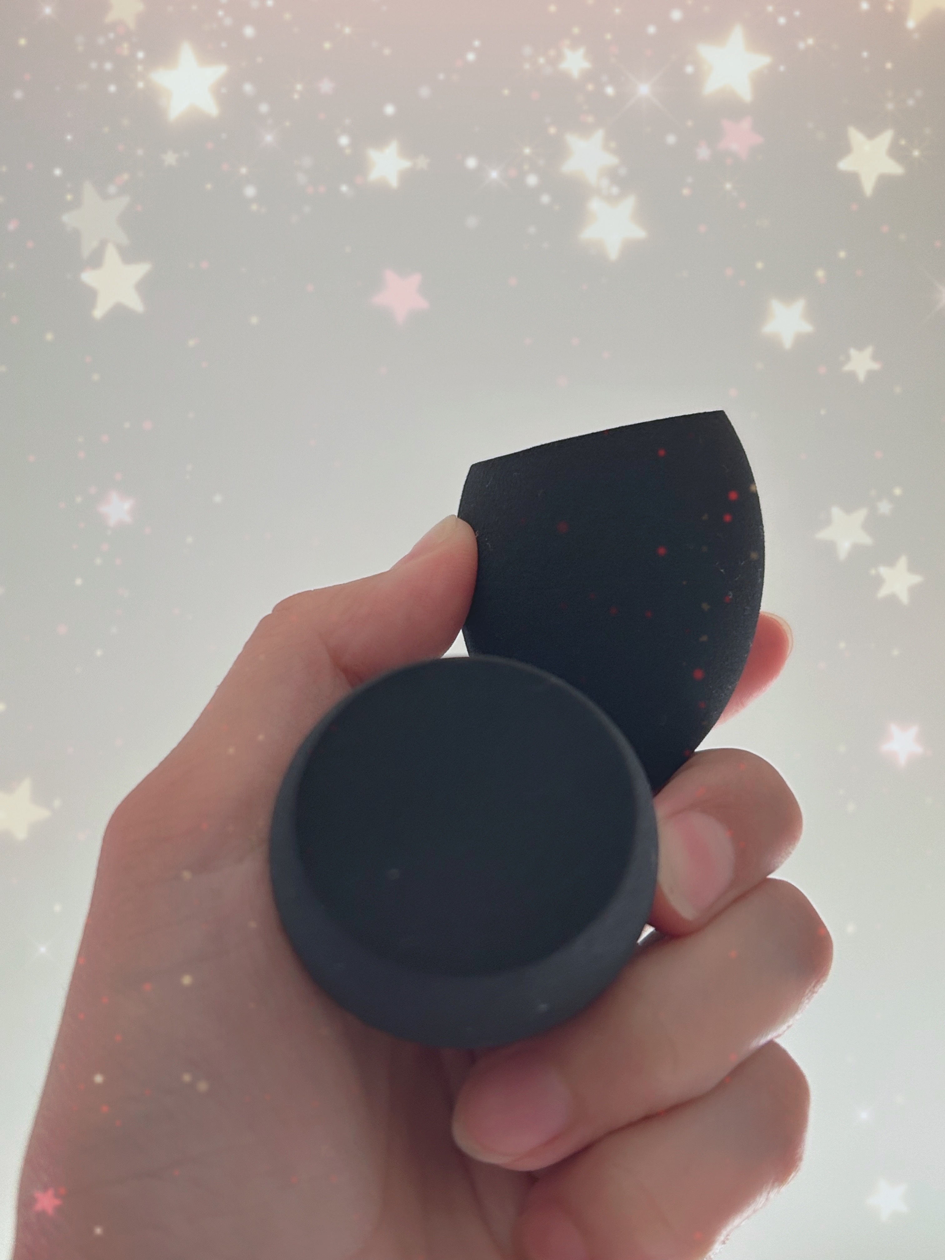 3D メイクアップスポンジ ミニサイズ 3P入り(しずく)/DAISO/その他を使ったクチコミ（1枚目）