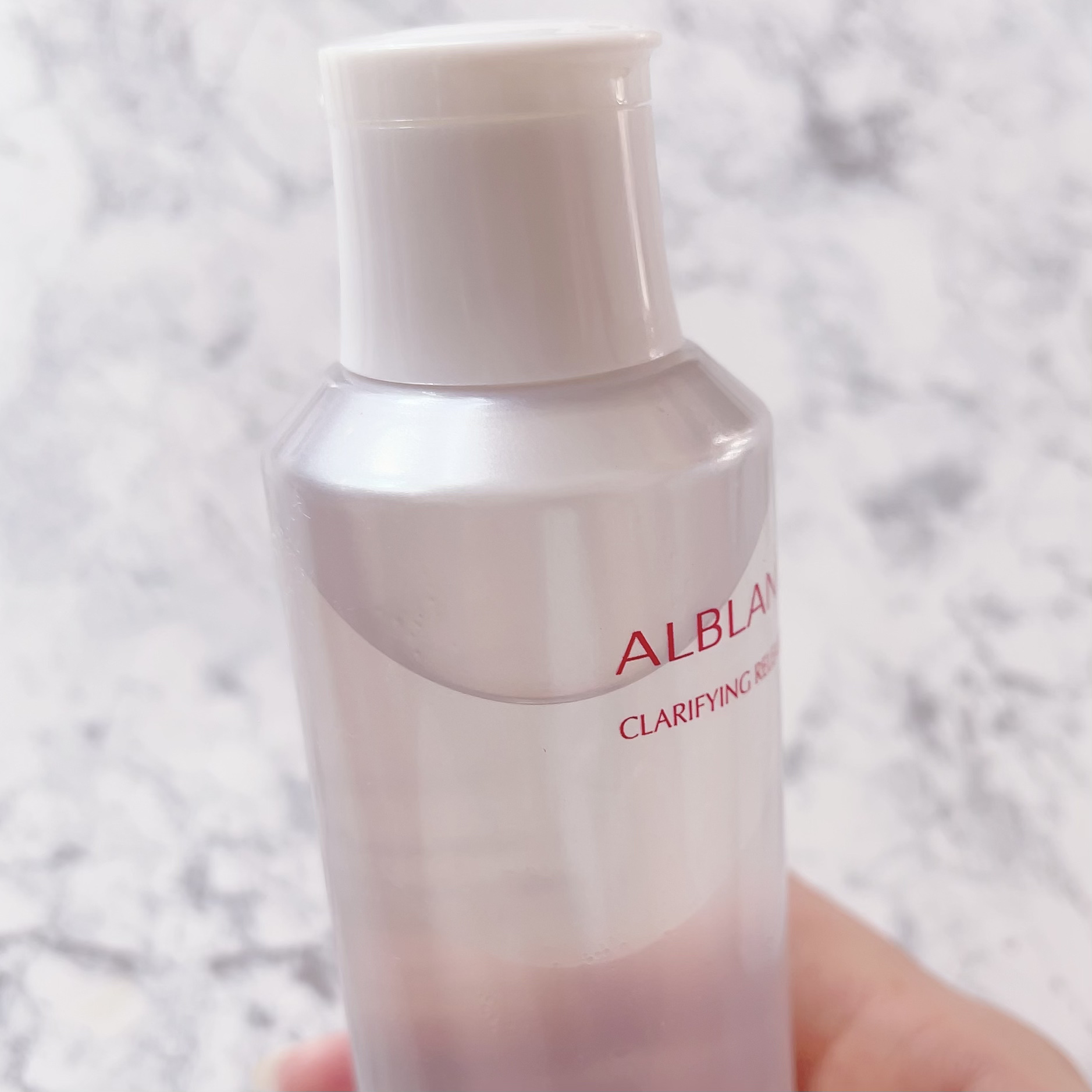 クラリファイイング リリーサー/ALBLANC/クレンジングウォーターを使ったクチコミ（3枚目）