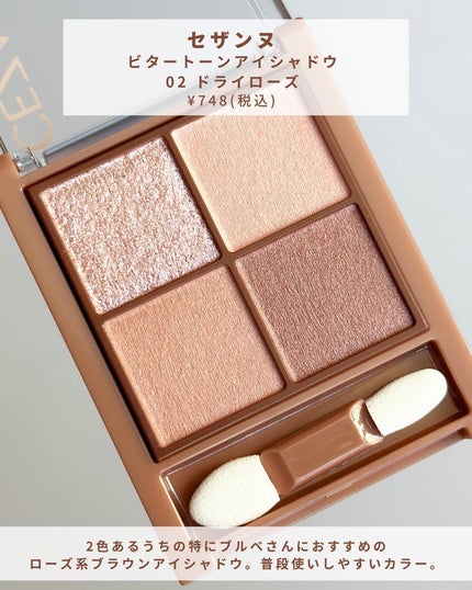 チークブラッシュ/CEZANNE/パウダーチークを使ったクチコミ(2枚目)