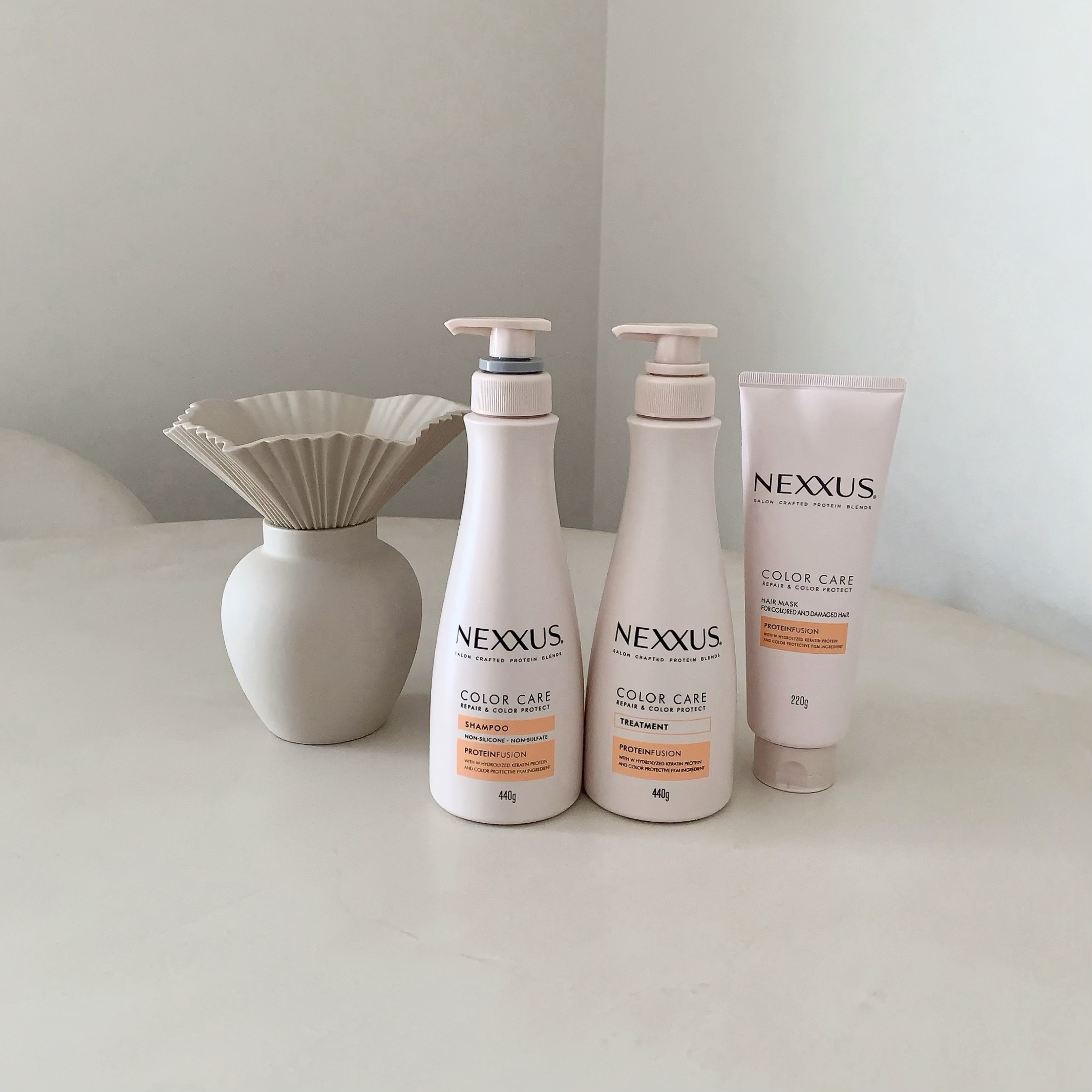 ネクサス リペア＆カラープロテクト シャンプー／トリートメント/NEXXUS(ネクサス)/市販シャンプーを使ったクチコミ（1枚目）