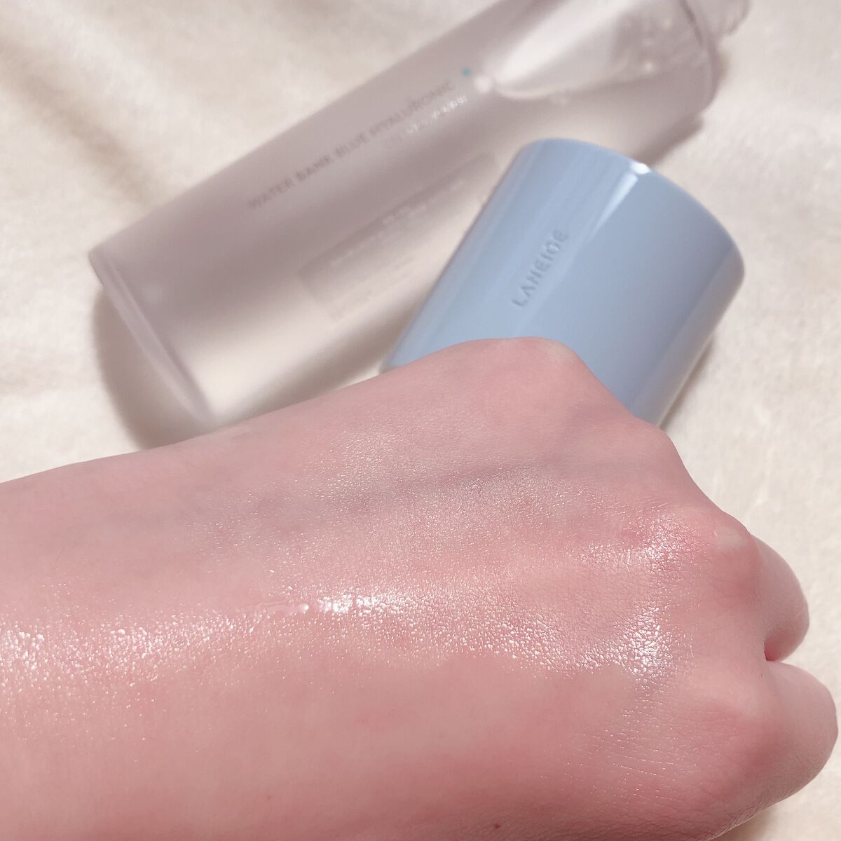 ウォーターバンク ローション （混合肌・オイリー肌用）/LANEIGE/化粧水を使ったクチコミ（3枚目）