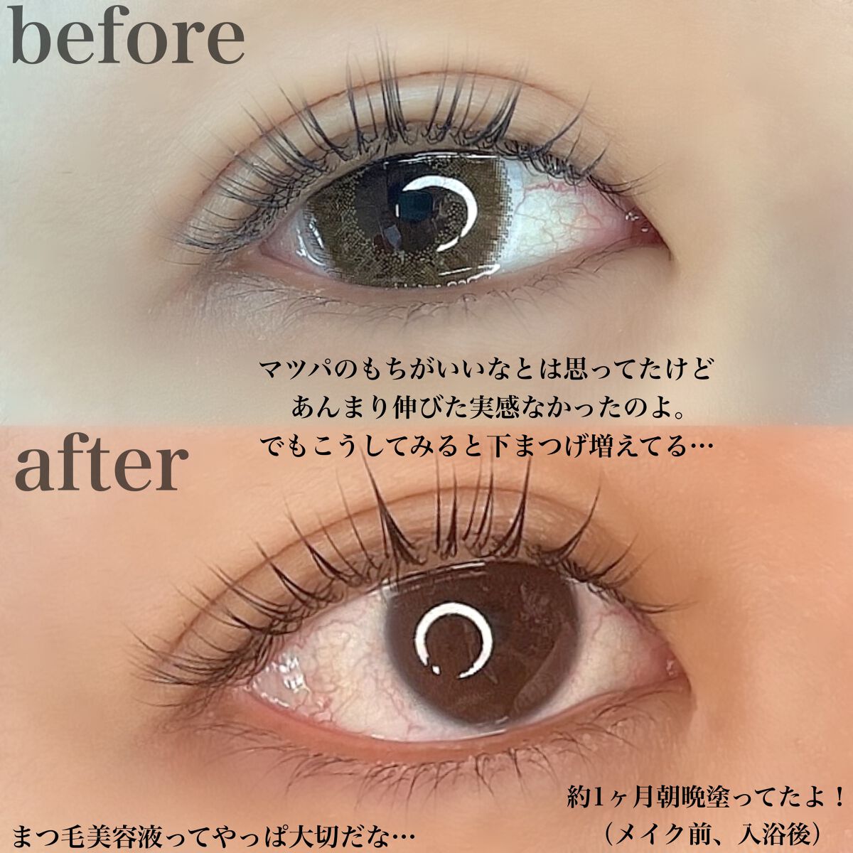 エターナルアイラッシュ/リュバンブラン/まつげ美容液を使ったクチコミ（3枚目）