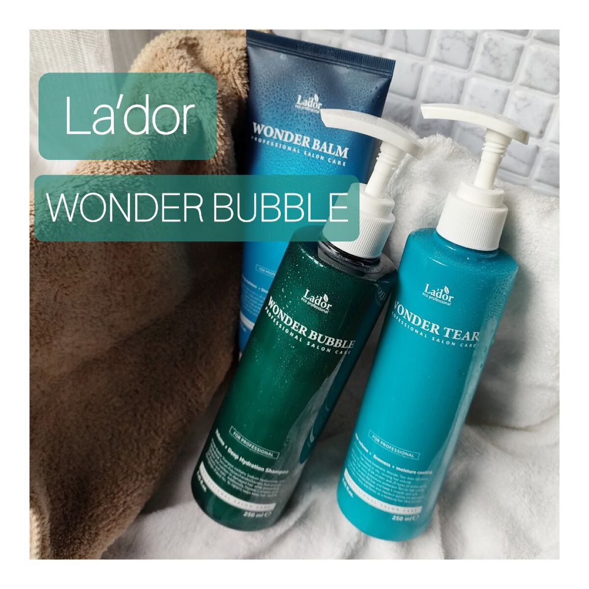 WONDER BUBBLE SHAMPOO/La'dor/シャンプー・コンディショナーを使ったクチコミ(1枚目)