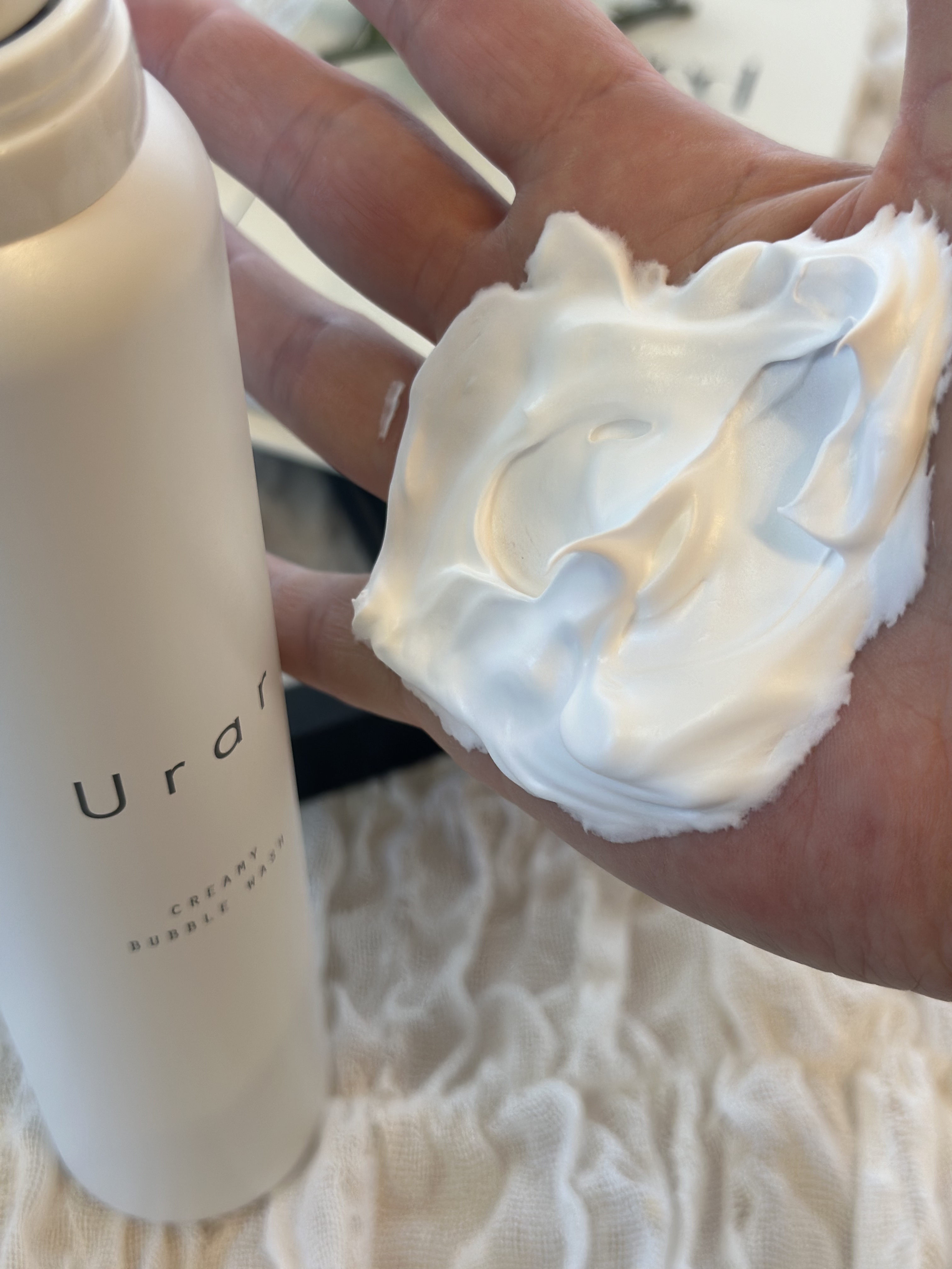 クリーミーバブルウォッシュ/Urar /泡洗顔を使ったクチコミ（3枚目）