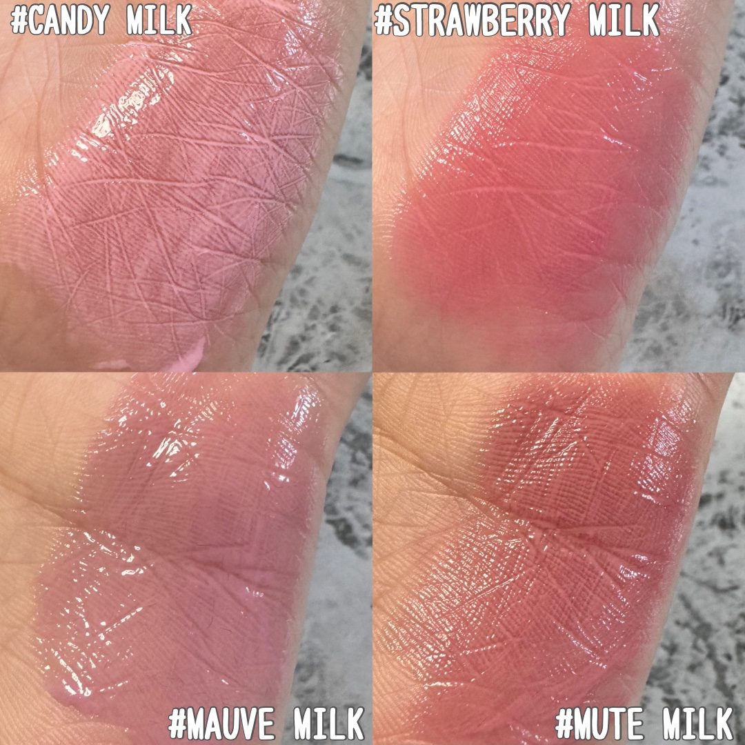 ミルクハートティントリップアンドチーク/Merrymonde/リップティントを使ったクチコミ（2枚目）