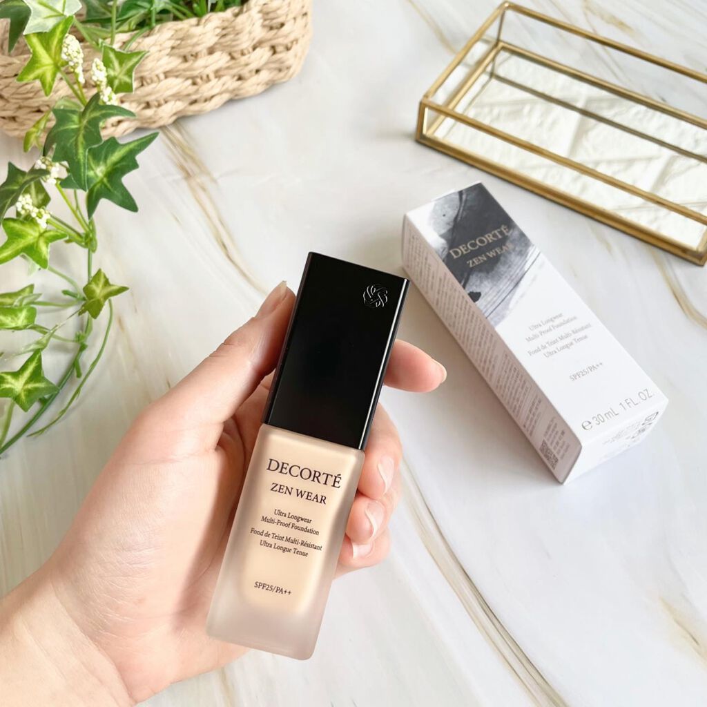ゼン ウェア フルイド/DECORTÉ/リキッドファンデーションを使ったクチコミ(4枚目)