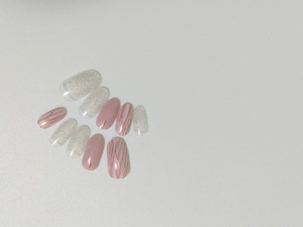 ジェルネイルシール/キャンドゥ/ネイルシールを使ったクチコミ(1枚目)