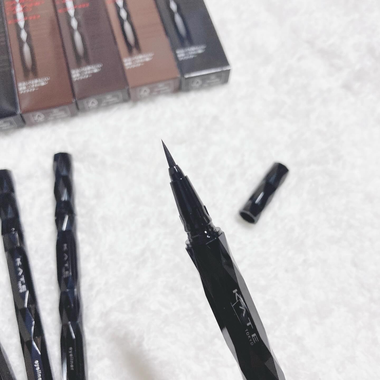 スーパーシャープライナーEX4.0/KATE/リキッドアイライナーを使ったクチコミ（2枚目）