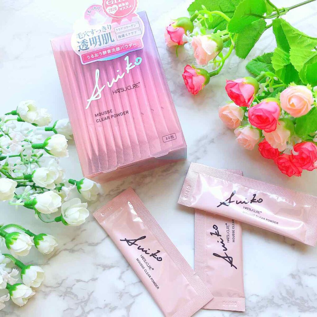 ムースクリアパウダー/SUIKO HATSUCURE/洗顔パウダーを使ったクチコミ(1枚目)
