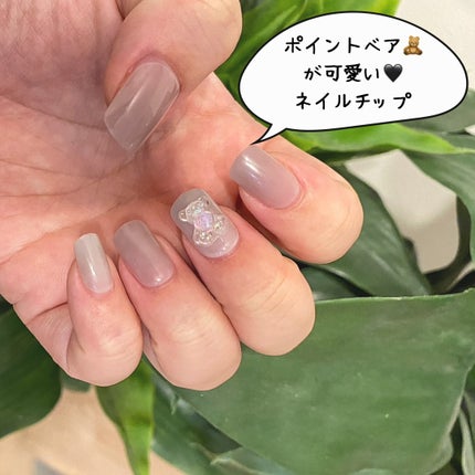 ネイルチップ(シールタイプ)/FINGER SUIT/ネイルチップ・パーツを使ったクチコミ(1枚目)