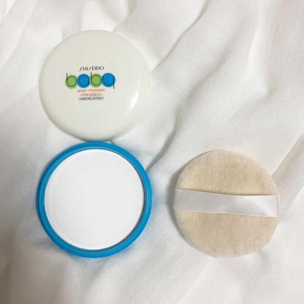 資生堂ベビーパウダー(プレスド)/ベビー/ボディパウダーを使ったクチコミ(2枚目)
